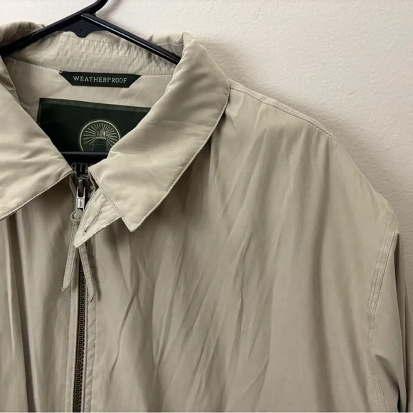 Weatherproof XL Men's Beige Jacket - Picture 3 of 9